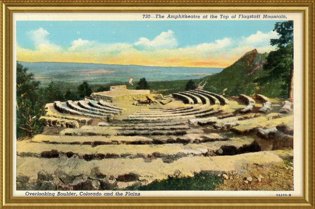 The Amphitheatre at the Top of Flagstaff Mountain