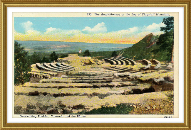 The Amphitheatre at the Top of Flagstaff Mountain