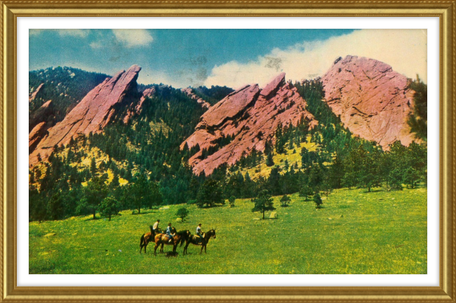 Flatiron rocks near Boulder