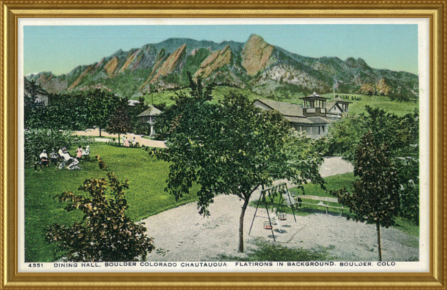 Dining Hall, Boulder Colorado Chautauqua