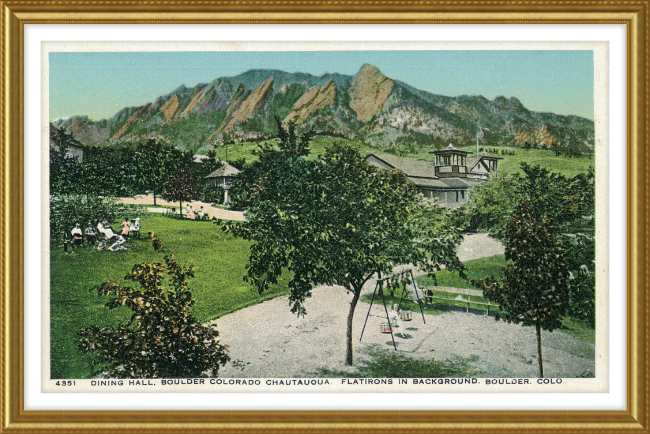 Dining Hall, Boulder Colorado Chautauqua