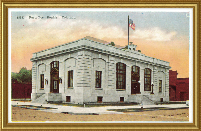 Postoffice, Boulder, Colorado