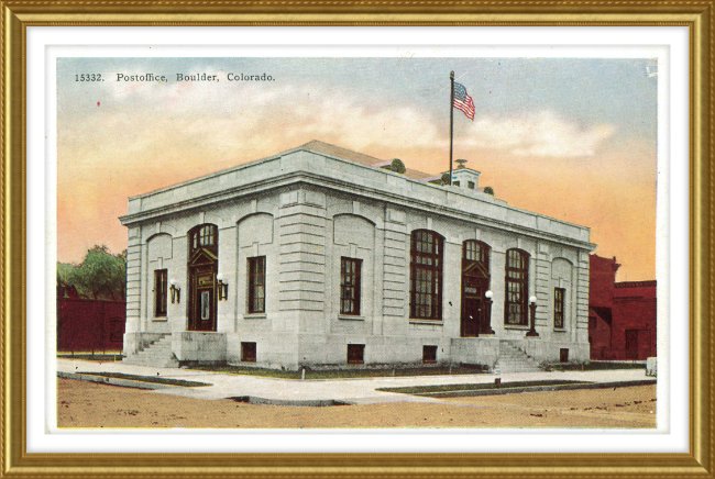 Postoffice, Boulder, Colorado