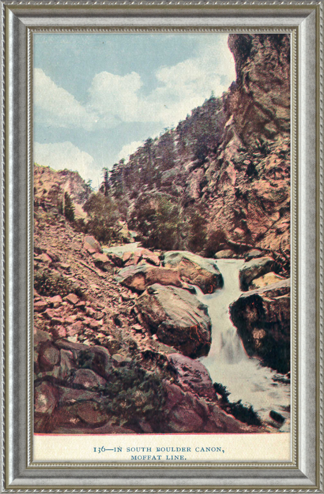 South Boulder Canon, Moffat Line