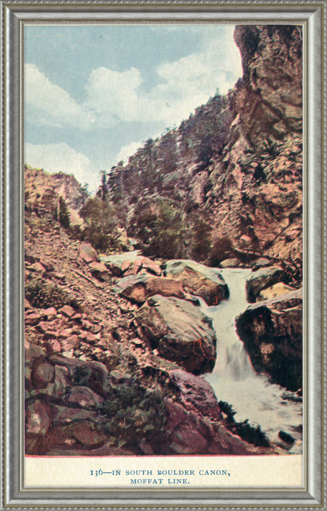 South Boulder Canon, Moffat Line