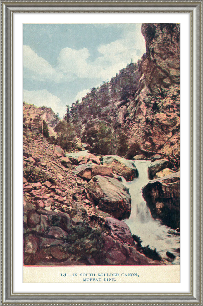 South Boulder Canon, Moffat Line