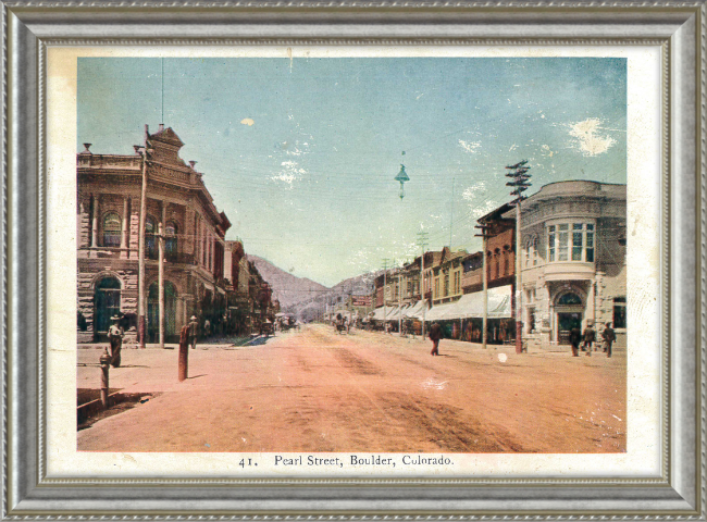 Pearl Street, Boulder, Colorado