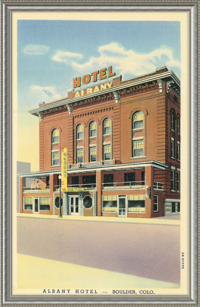 Albany Hotel Boulder, Colo