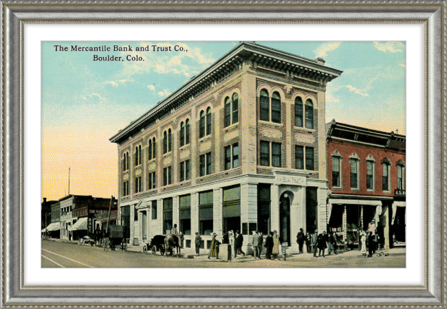 The Mercantile Bank and Trust Co Boulder, Colo