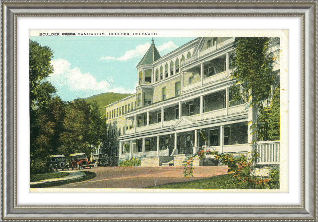 Boulder Sanitarium, Boulder, Colorado