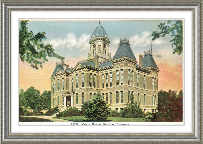 Court House, Boulder, Colorado