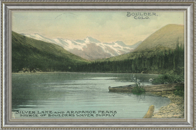 Silver Lake and Arapahoe Peaks Source of Boulder's Water Supply