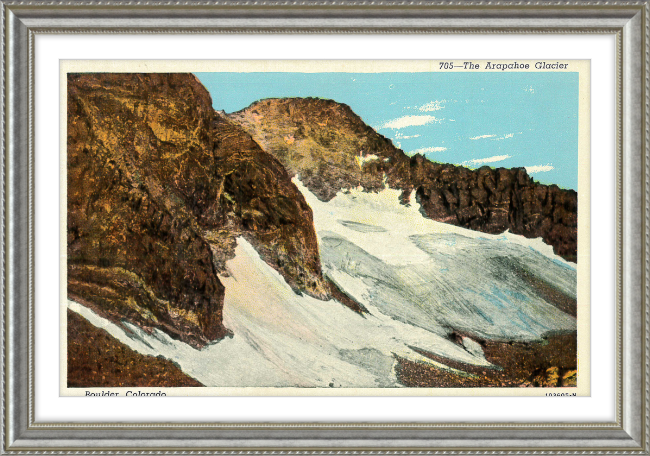 The Arapahoe Glacier, Boulder, Colorado