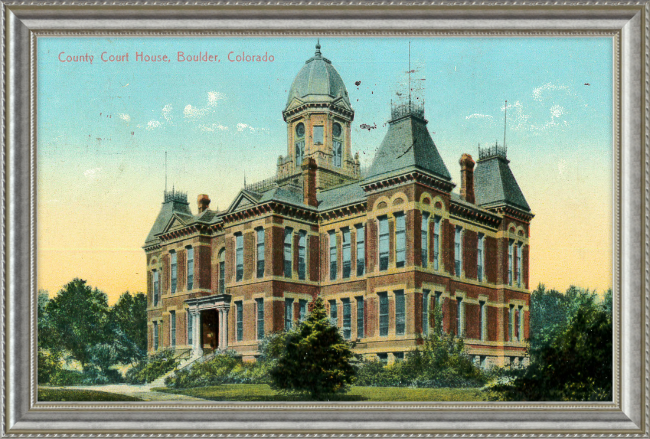 County Court House, Boulder, Colorado