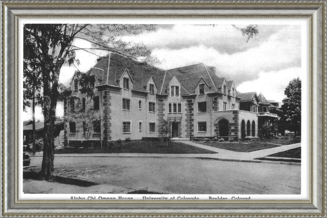 Alpha Chi Omega House, Boulder