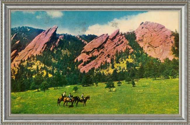 Flatiron rocks near Boulder