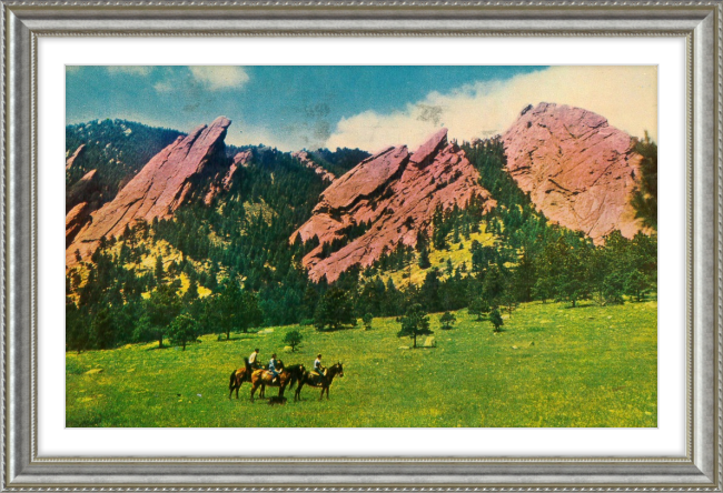 Flatiron rocks near Boulder