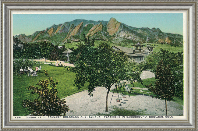 Dining Hall, Boulder Colorado Chautauqua