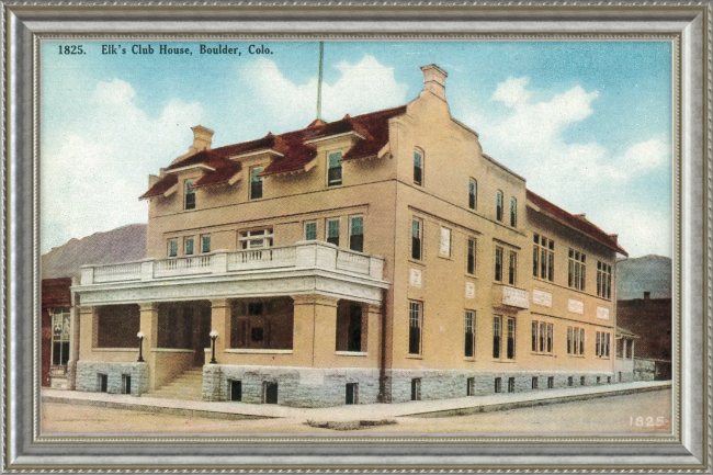 Elk's Club House, Boulder, Colo.