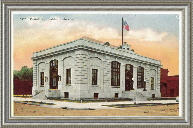 Postoffice, Boulder, Colorado