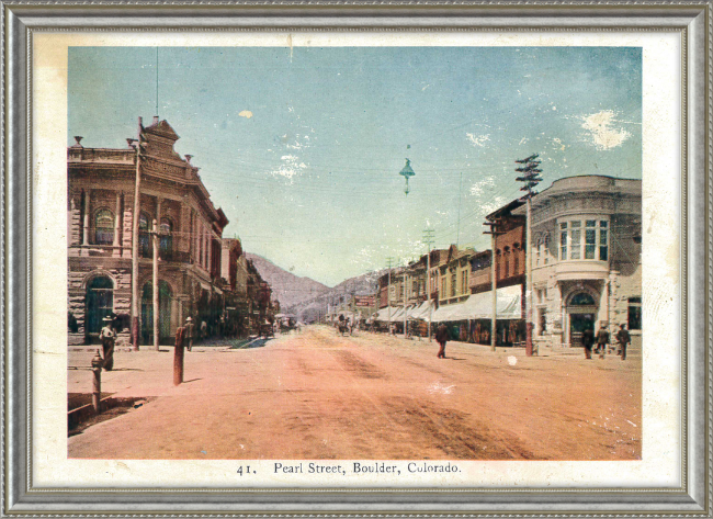 Pearl Street, Boulder, Colorado