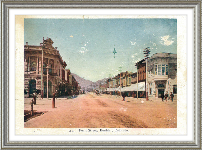 Pearl Street, Boulder, Colorado