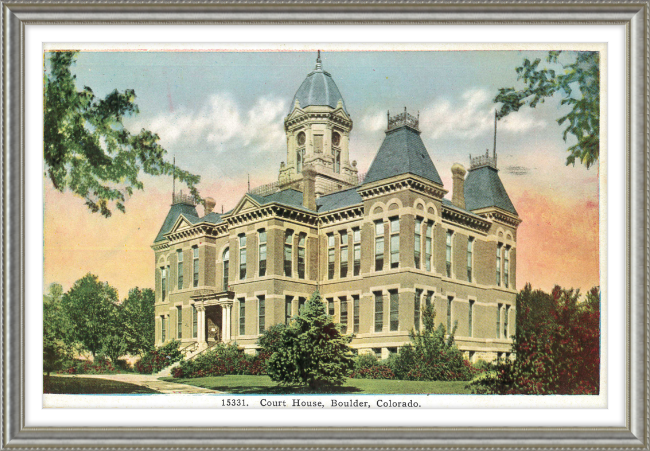 Court House, Boulder, Colorado