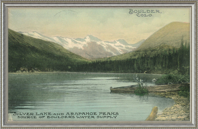 Silver Lake and Arapahoe Peaks Source of Boulder's Water Supply