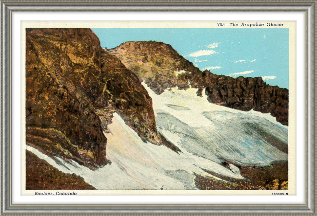 The Arapahoe Glacier, Boulder, Colorado