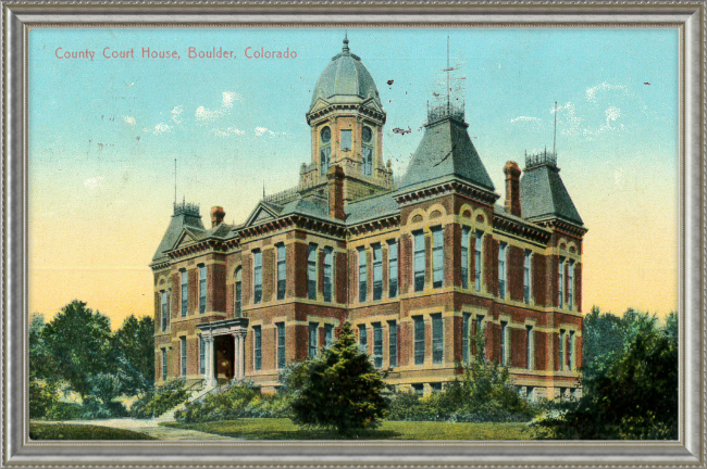 County Court House, Boulder, Colorado