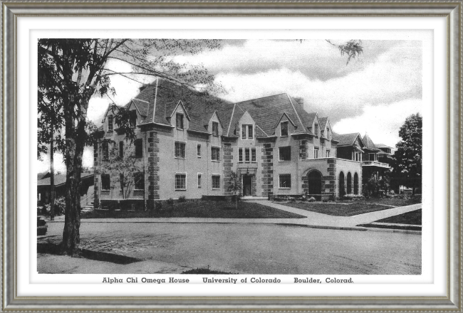 Alpha Chi Omega House, Boulder