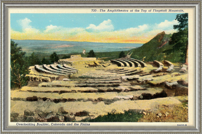 The Amphitheatre at the Top of Flagstaff Mountain