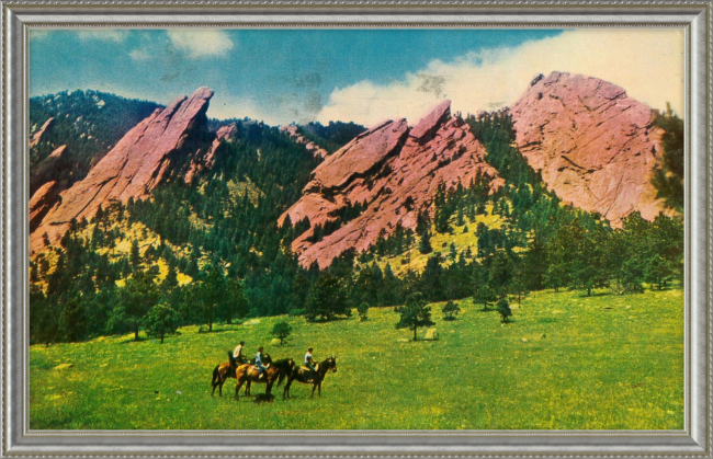 Flatiron rocks near Boulder