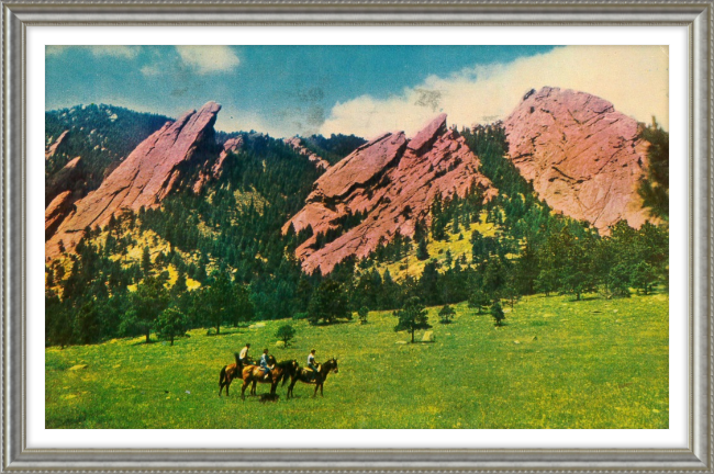 Flatiron rocks near Boulder