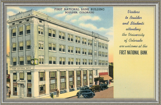 First National Bank Building Boulder, Colorado