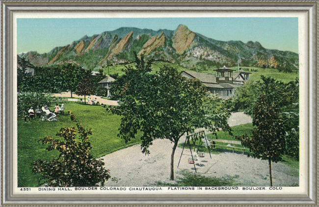 Dining Hall, Boulder Colorado Chautauqua