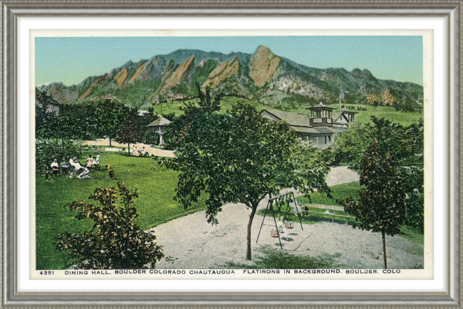 Dining Hall, Boulder Colorado Chautauqua