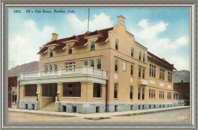 Elk's Club House, Boulder, Colo.