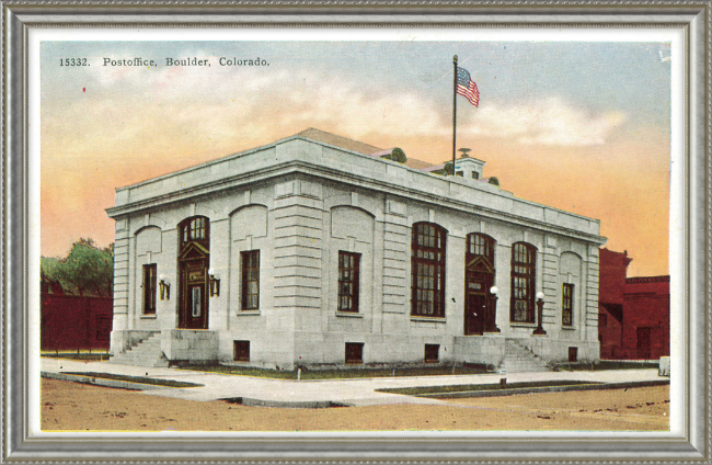 Postoffice, Boulder, Colorado