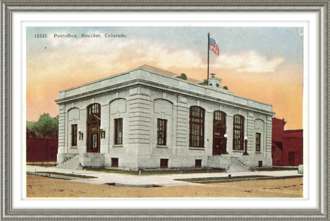 Postoffice, Boulder, Colorado