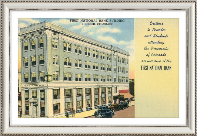 First National Bank Building Boulder, Colorado