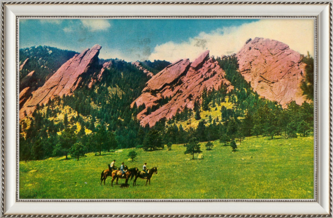 Flatiron rocks near Boulder