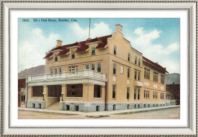 Elk's Club House, Boulder, Colo.