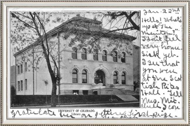 University of Colorado Library