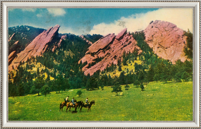 Flatiron rocks near Boulder