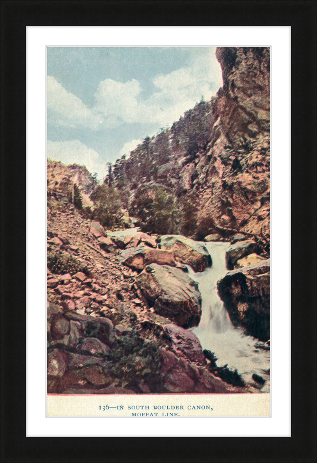 South Boulder Canon, Moffat Line