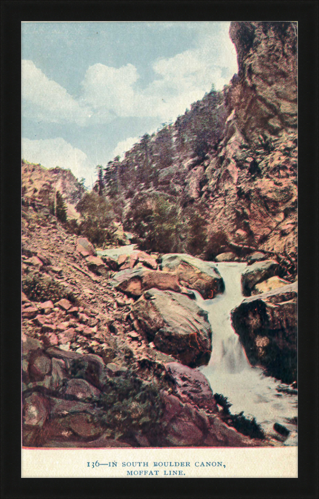 South Boulder Canon, Moffat Line