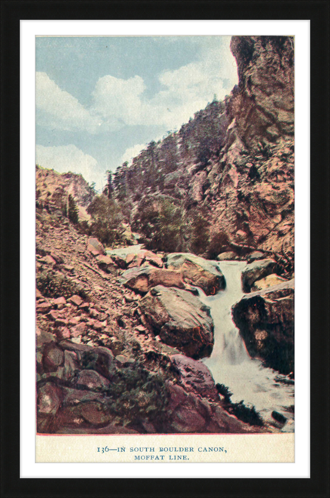 South Boulder Canon, Moffat Line