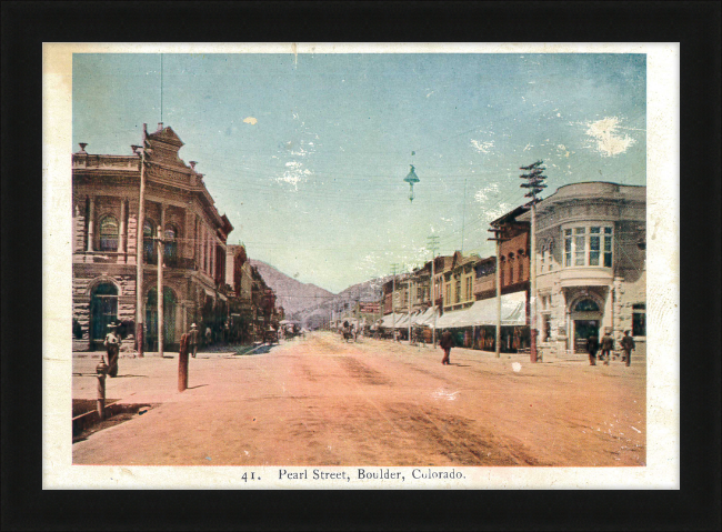 Pearl Street, Boulder, Colorado