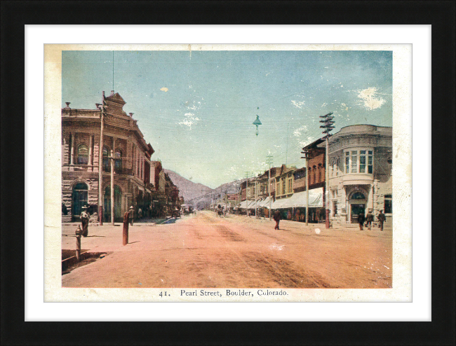 Pearl Street, Boulder, Colorado